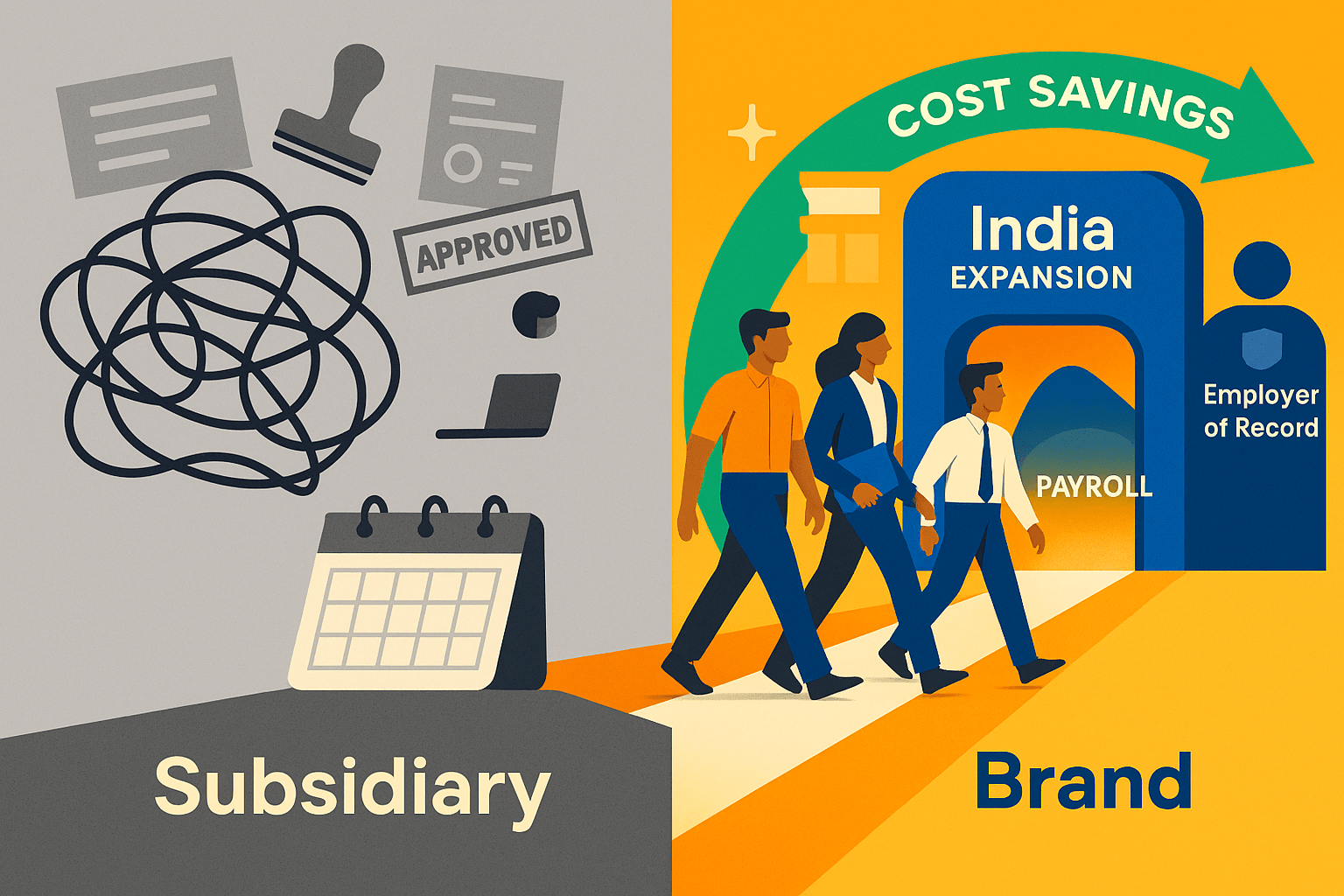 Hire in Weeks, Not Months — The Faster Alternative to Setting Up a Subsidiary Company in India