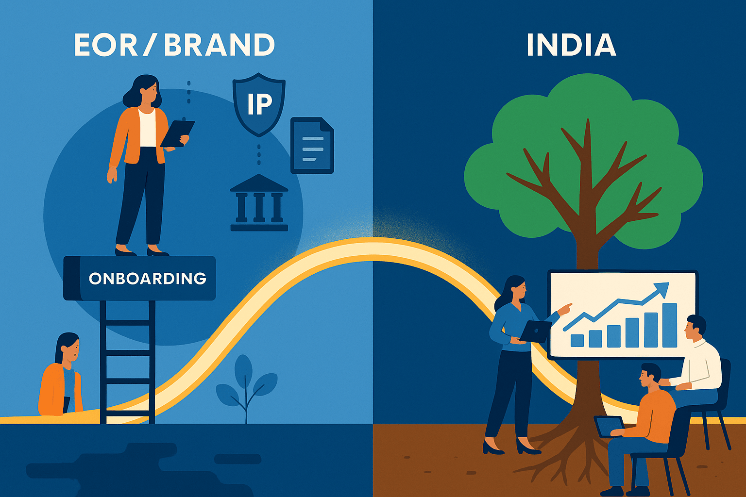 Launch in India with EOR, Shift to Entity When Ready