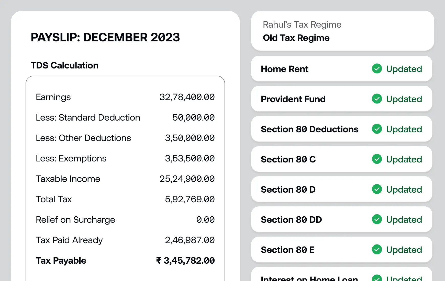 Taxes & Payslips Taxes & Payslips